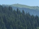 Mont Bisanne, vue de la cuisine de la location