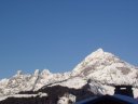 Mont-Charvin, vue de l'appartement du Cernix